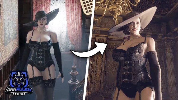 Resident Evil 8 Village Ultra thicc Lady Dimitrescu