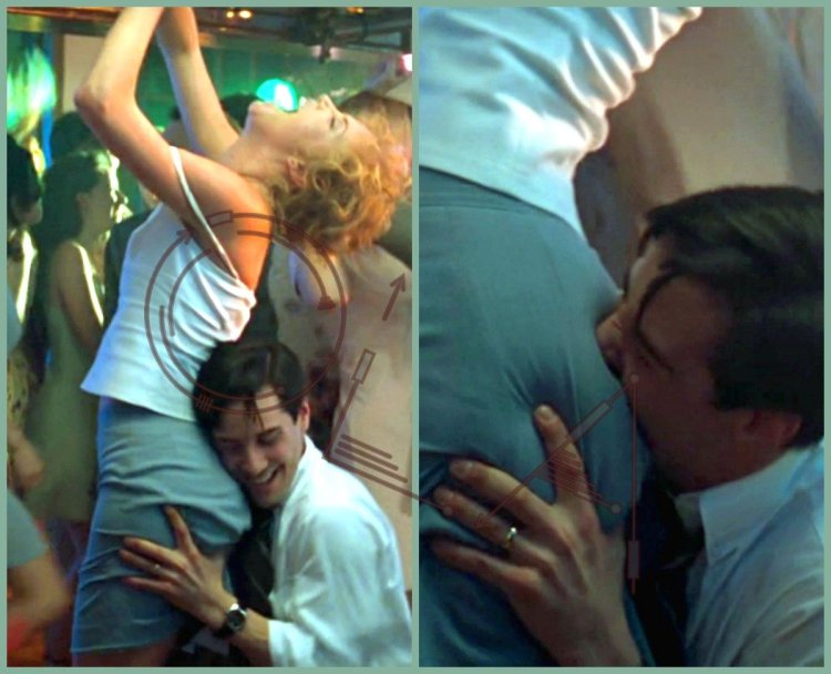 Адвокат дьявола Шарлиз Терон и Киану Ривз