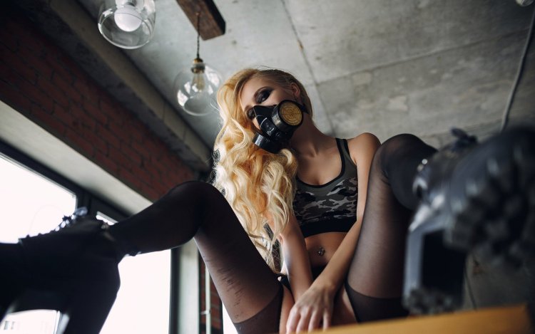 Арабская красавица в маске