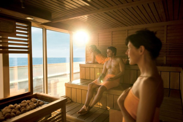 Женщины в деревенской бане