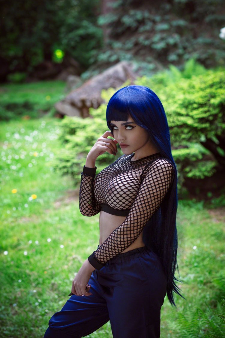 Хината Хьюга косплей Калинка Фокс