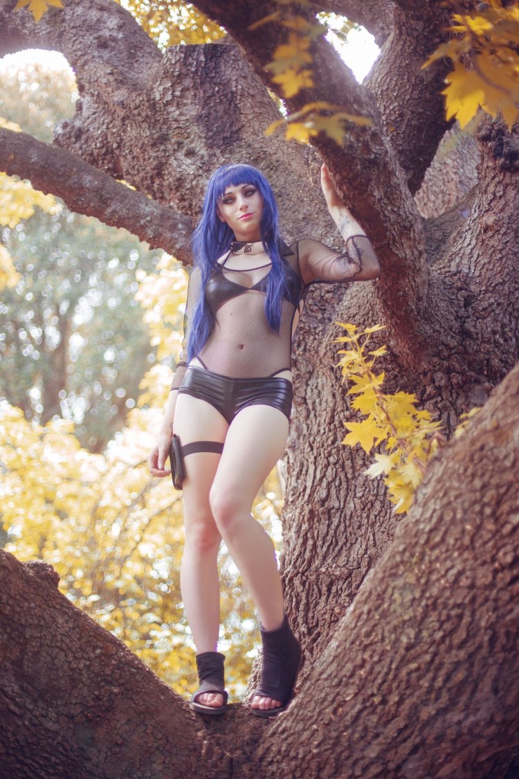 Hinata Hyuga hot косплей