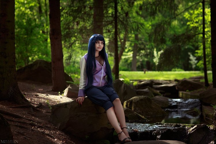 Хината Хьюга косплей Калинка Фокс