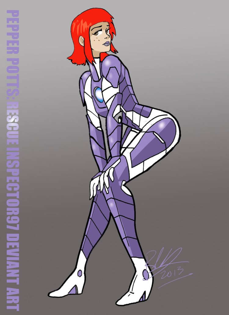 Пеппер Поттс приключения в броне