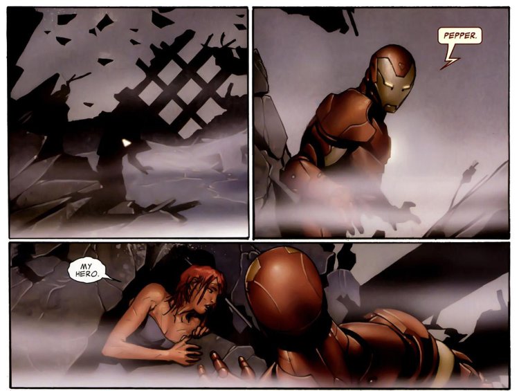 Тони Старк и Пеппер Поттс sex