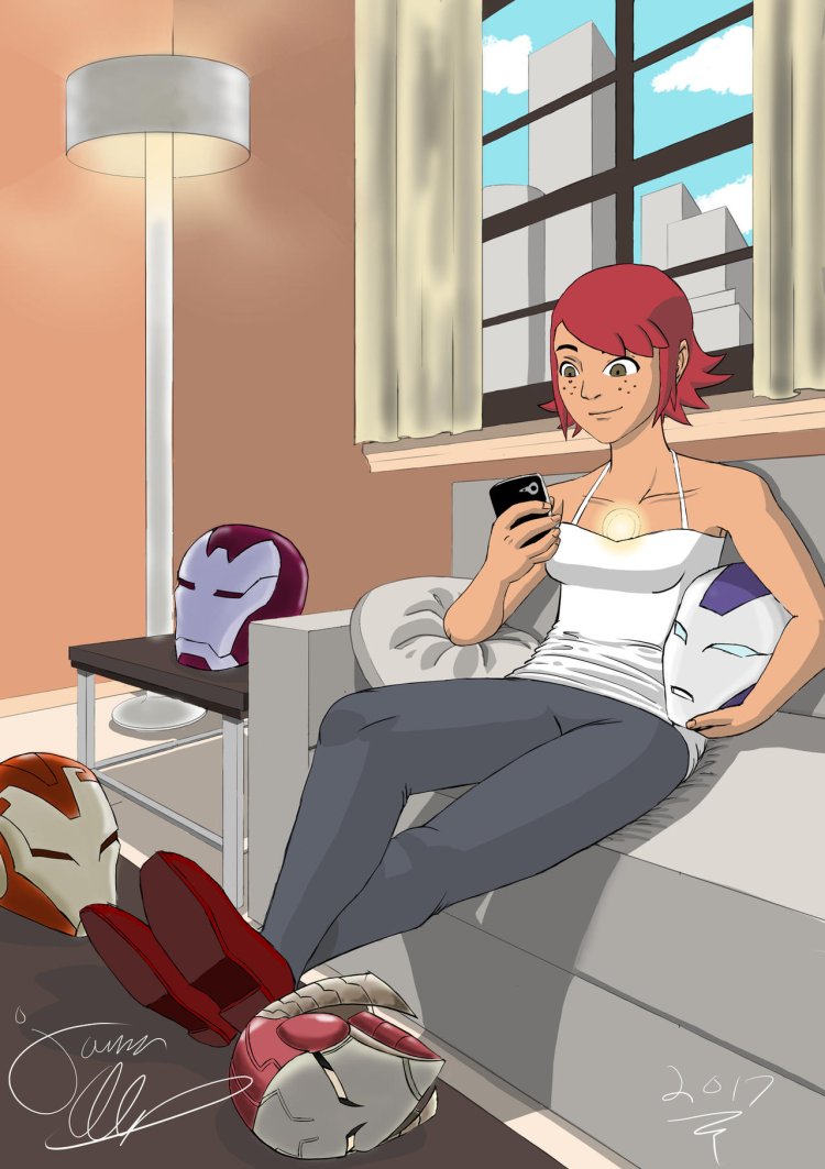 Пеппер Поттс Железный человек 3