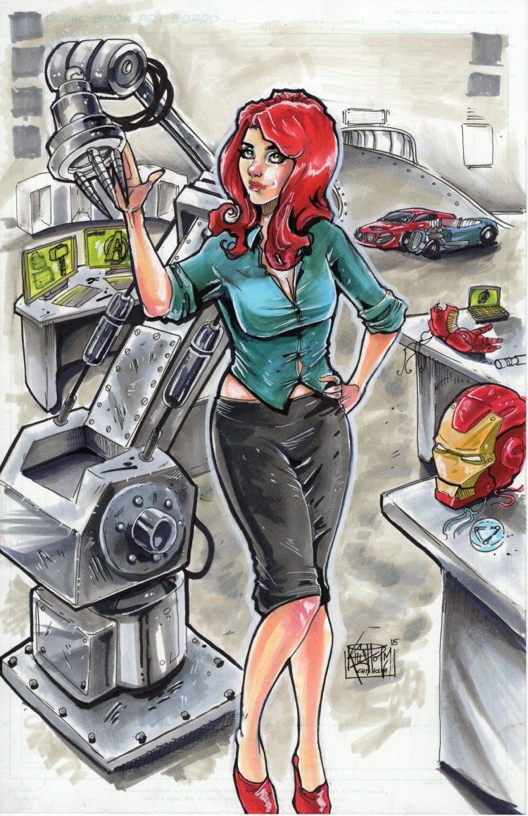 Вирджиния Поттс Марвел