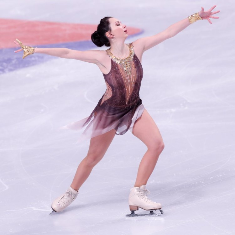 Александра Степанова фигуристка