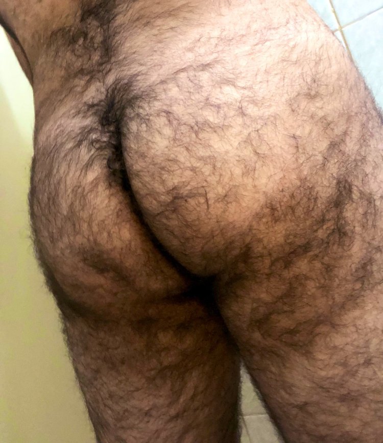 Волосатые мужские попки
