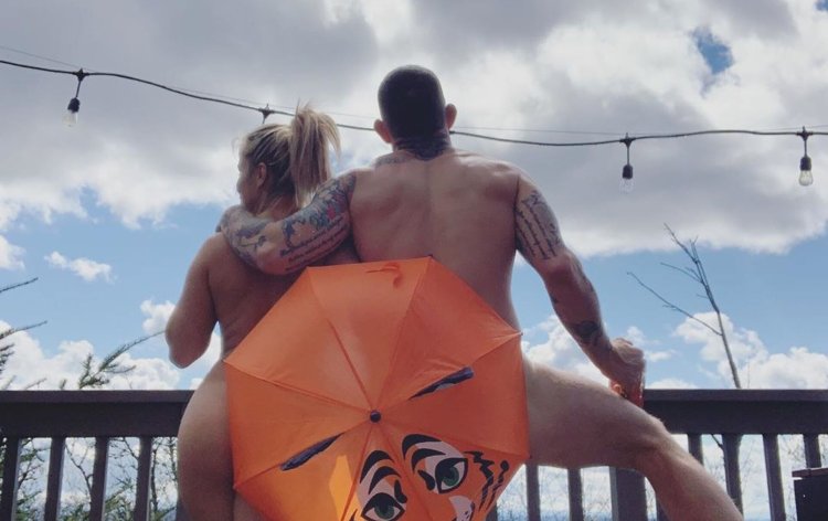 Пейдж Ванзант с мужем