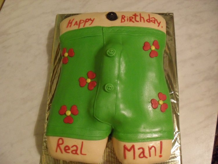 Торт в виде мужского члена