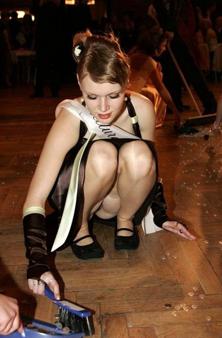 Девушка случайно засветила