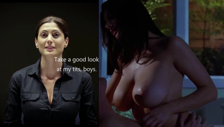 Джулия Андерсон топлесс