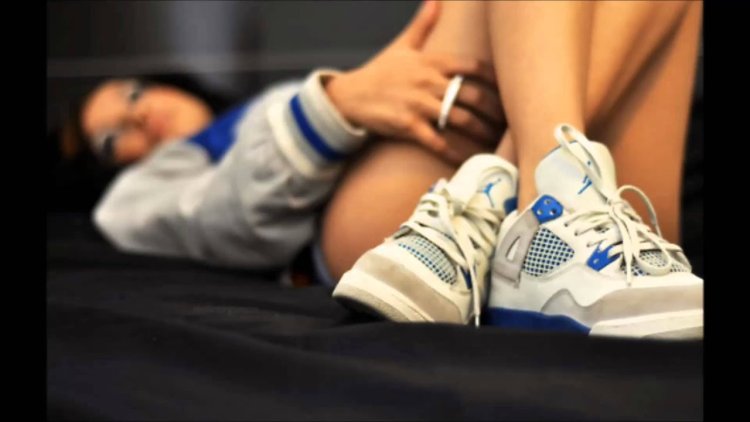Air Jordan на девушке