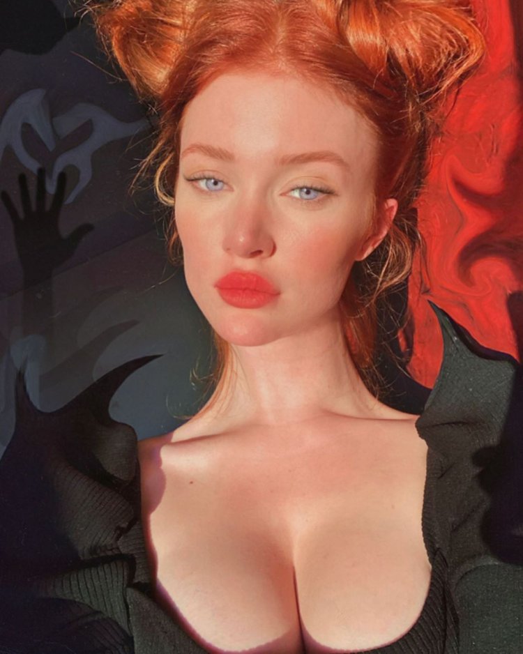 Рыжие фотомодели Анджелина Мишель