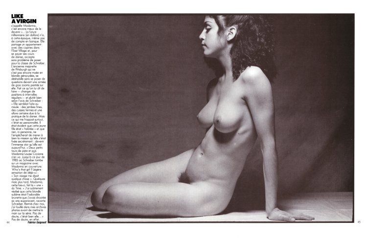 Мадонна в молодости эро