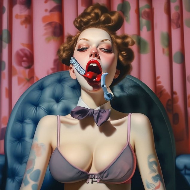 Сюрреализм девушки