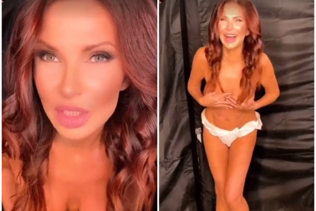 Эвелина бледанс грудь