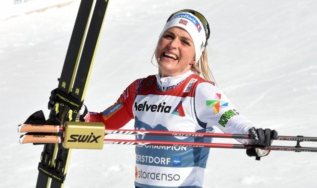 Норвежская лыжница тереза йохауг