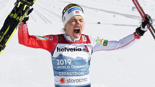 Норвежская лыжница тереза йохауг