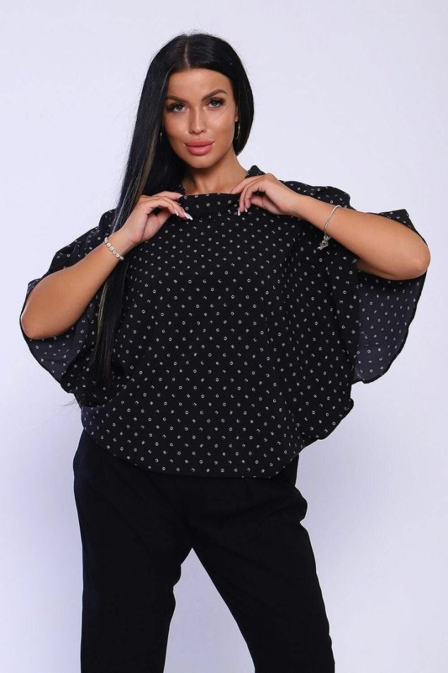 Блуза свободного кроя