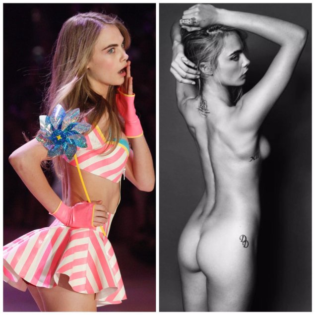 Пандора Делевинь голая