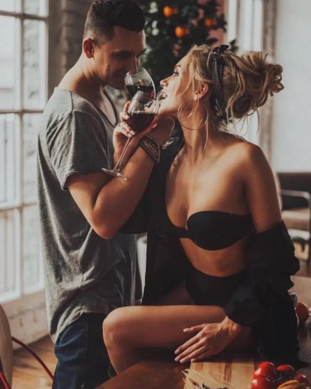 Фотосессия на кухне