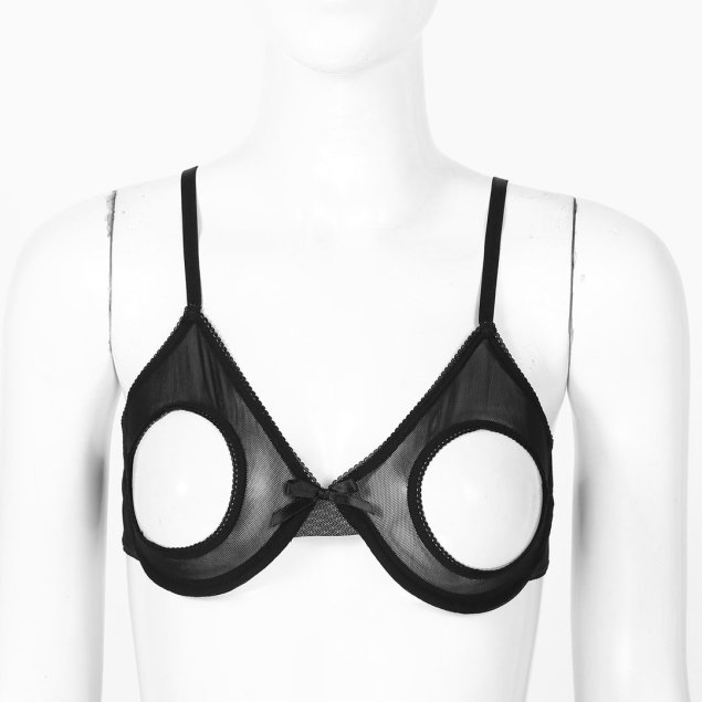 Бюстгальтер с вырезом для сосков