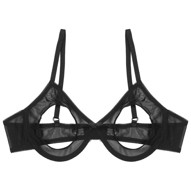 Victoria Secret Luxe lingerie Unlined Mesh Balconette