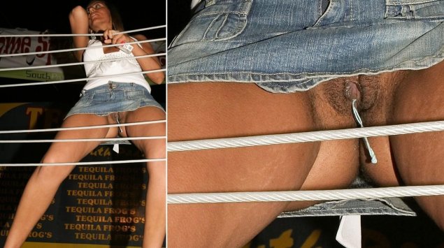 Мужской член из джинсов