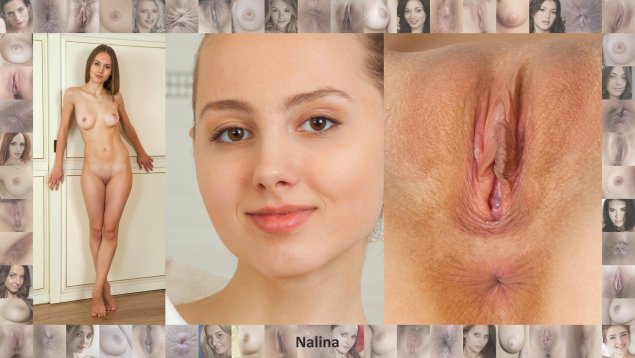 Лицо и вагина фотоколлаж