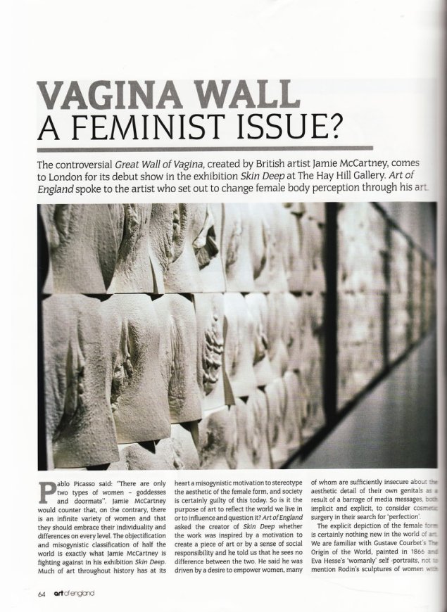 Стена вагин Джейми Маккартни