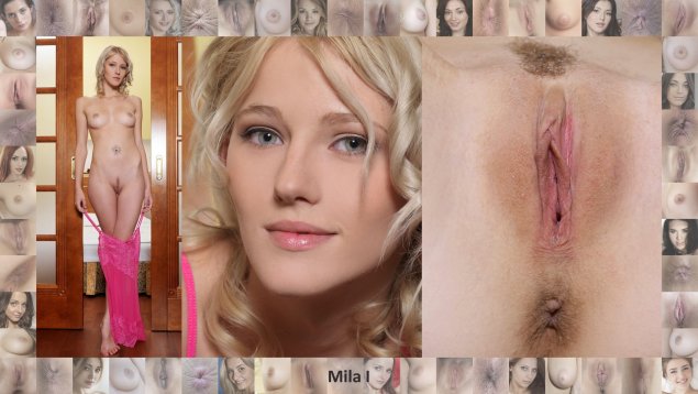 Лица девушек и их вагины