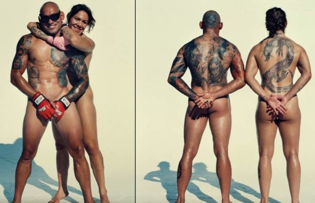 Голые женщины бойцы ММА