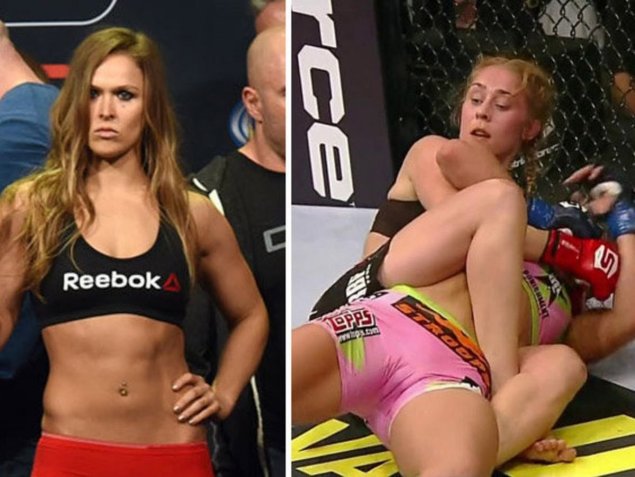 Ronda Rousey UFC грудь