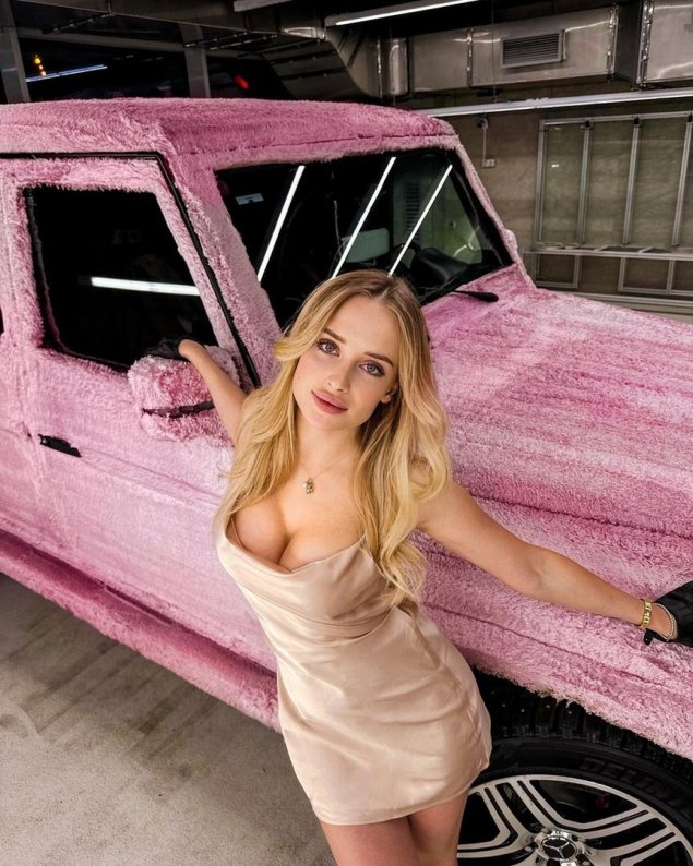 Блондинка драйв Ангелина слив