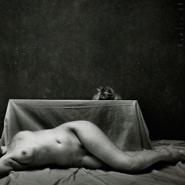 Маленькая натурщица