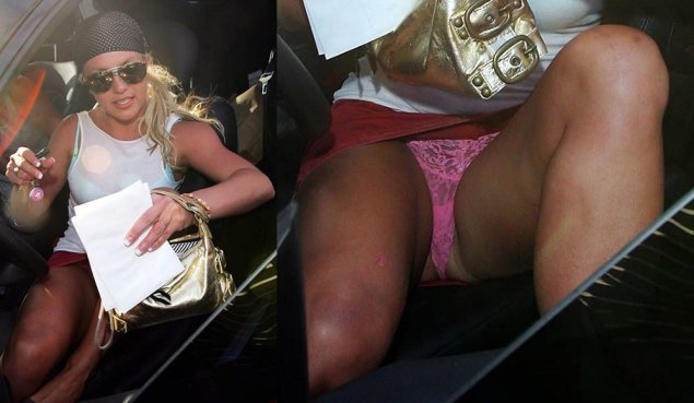 Britney Spears Упскирт