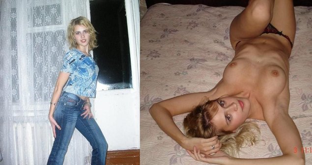 Раздетые женщины в квартире