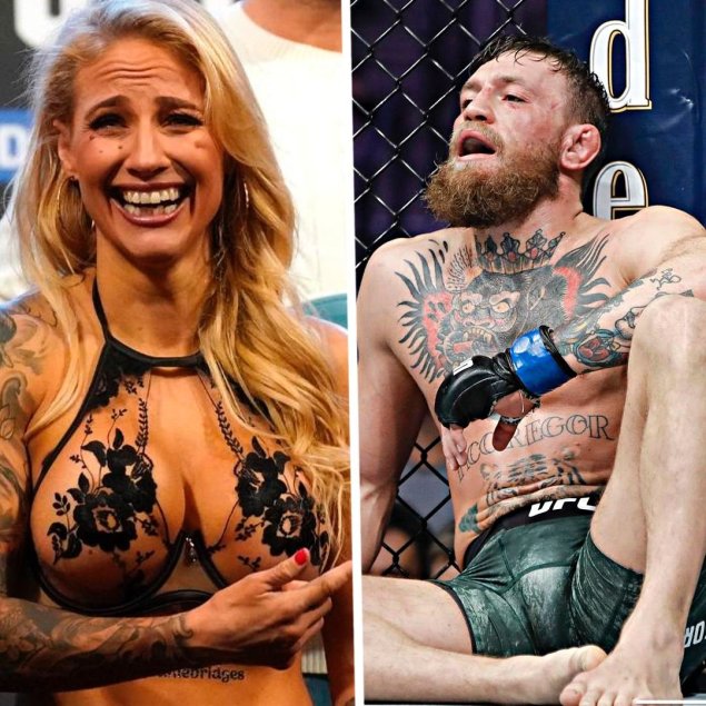 Конор макгрегор жена