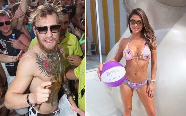 Конор макгрегор с женой