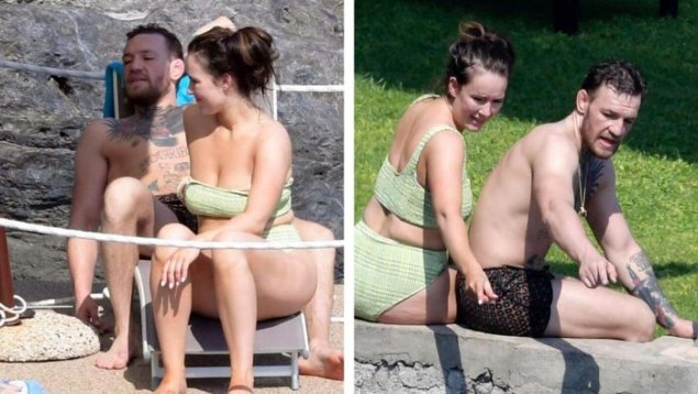 Жена макгрегора в купальнике