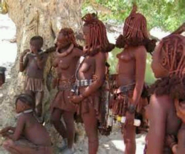 Намибия.племя химба голые