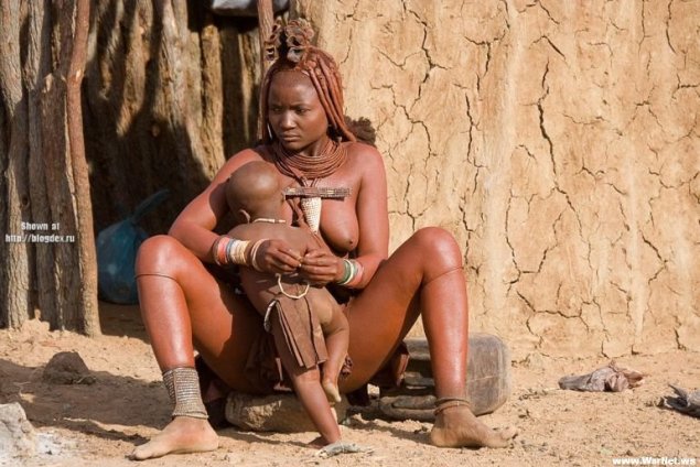 Племя химба в намибии