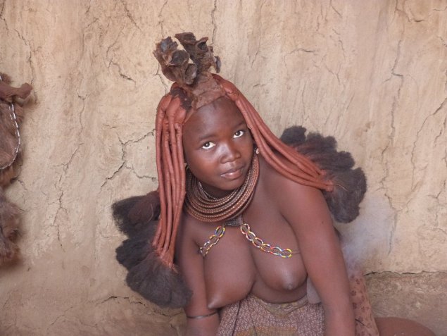 Племя химба женщины голые