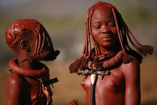 Химба намибия подростки