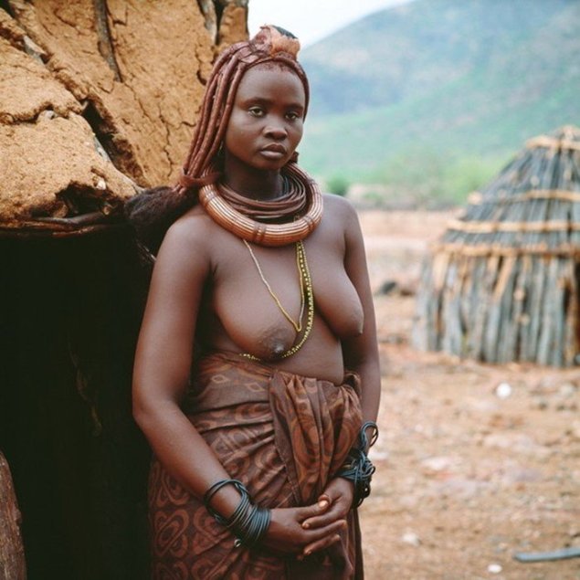 Племя химба женщины голые