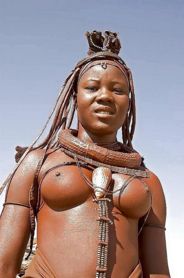 Голые племенные негритянки