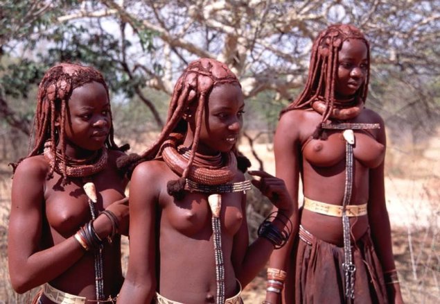 Голые африканские племена