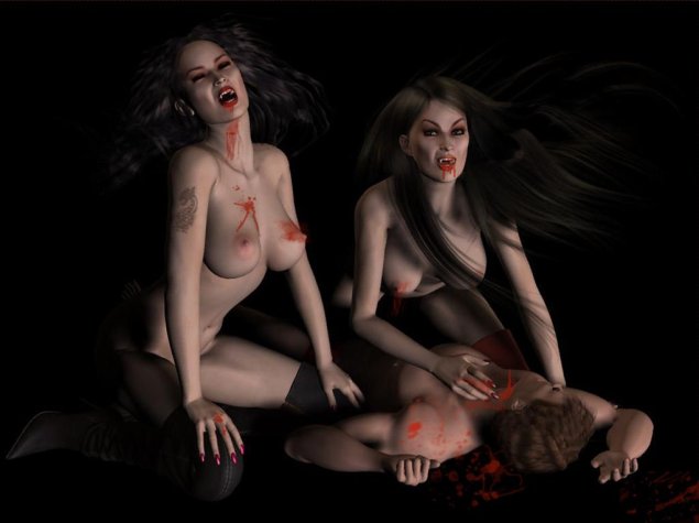 Эротическая фотосессия в стиле ужасов